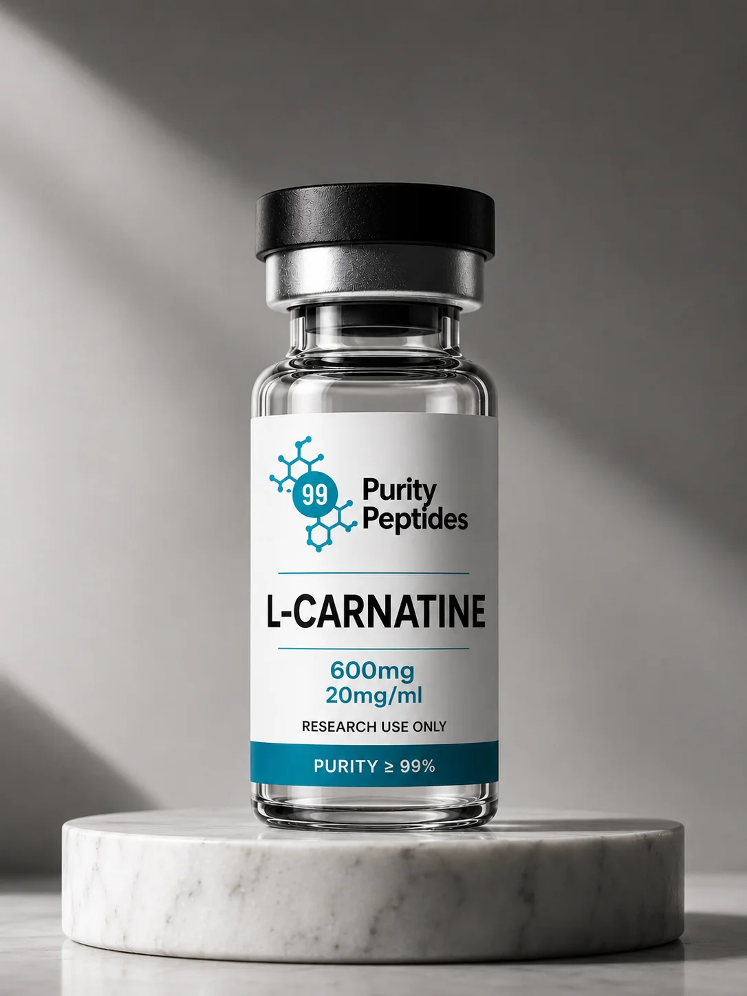 L-Carnitine 600mg – Research Grade Amino Acid Compound