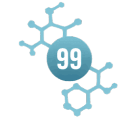 99 Purity Peptides Logo