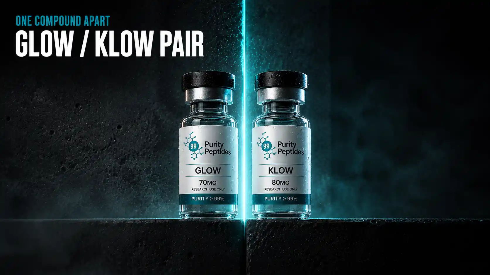 GLOW / KLOW Comparative Pair