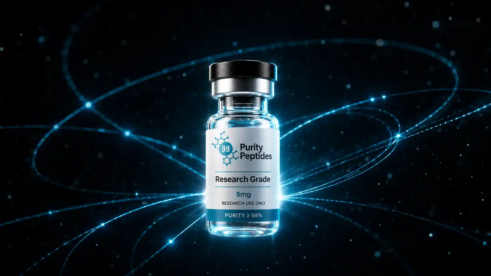 Research Peptide Vials Prepared for Tennessee Laboratory Shipment