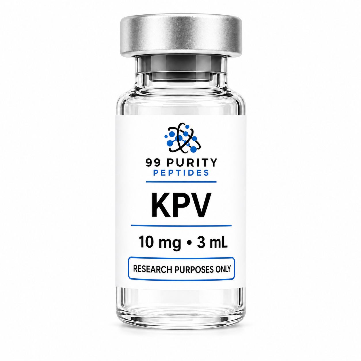 KPV 10mg 3ML | Lys-Pro-Val Research Peptide