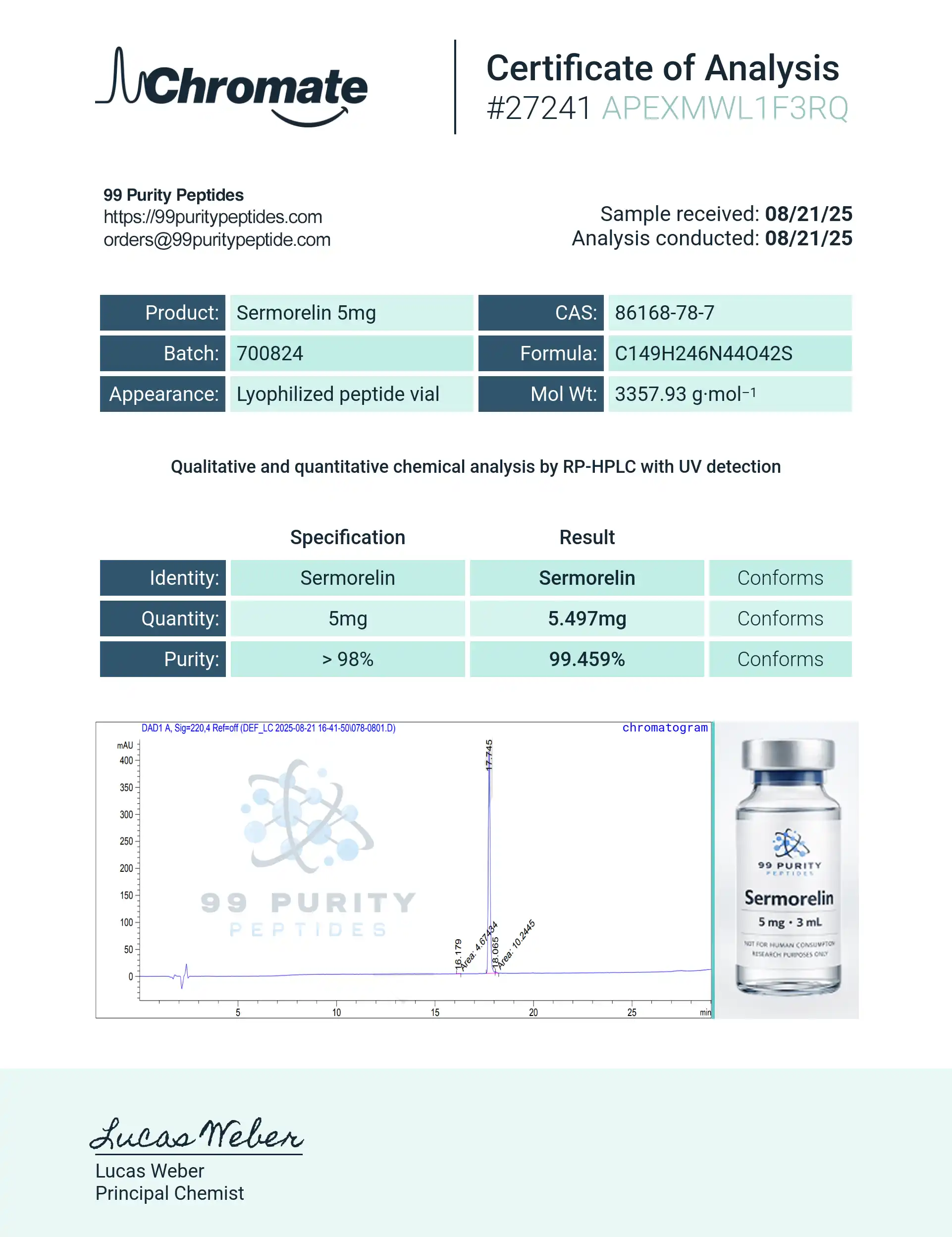Sermorelin-5mg