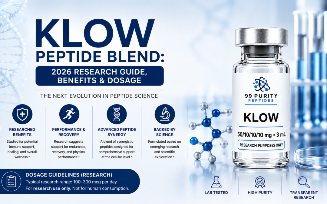 klow recommended dosage Research Peptides Blog